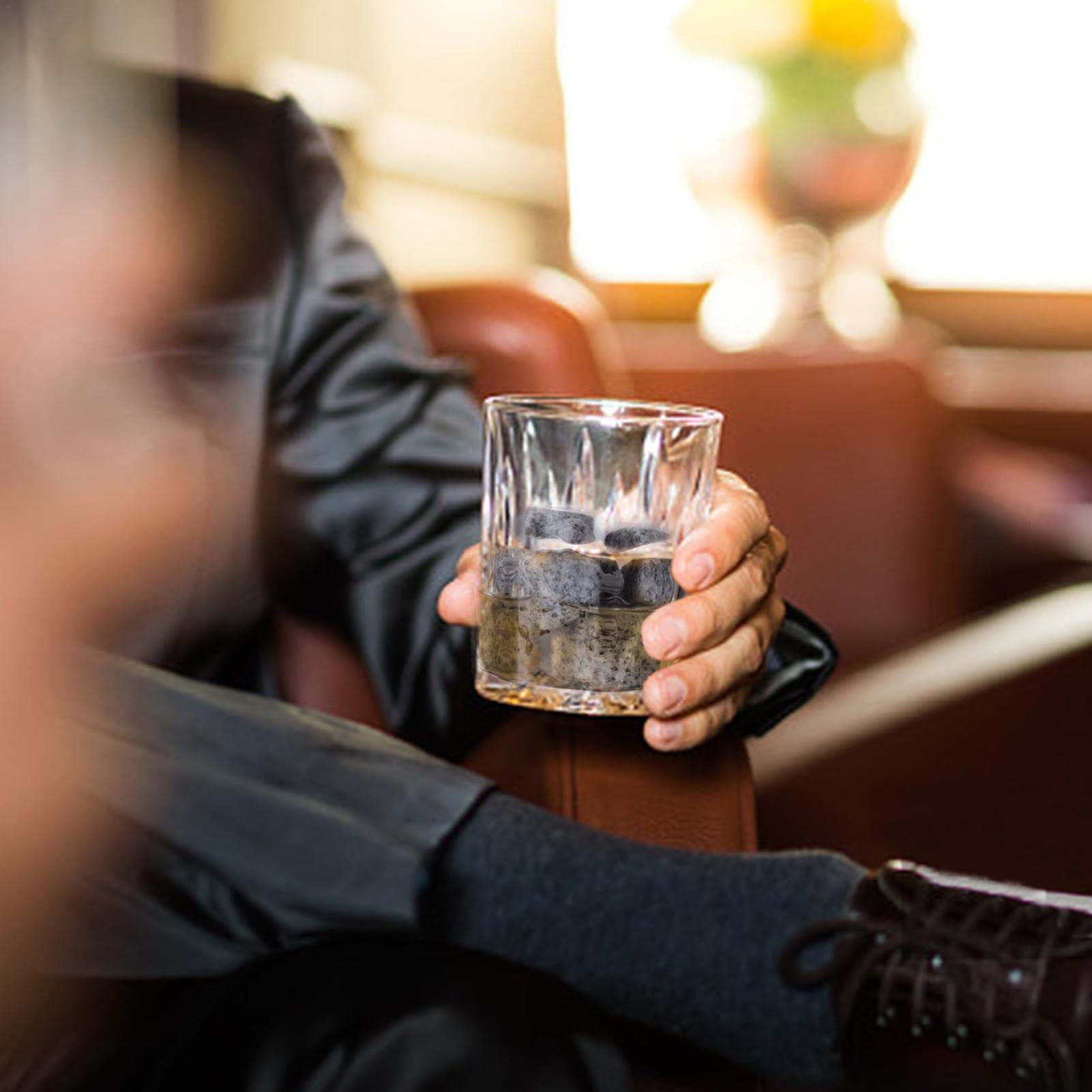 Amazon｜9個の花崗岩ウイスキーストーンセット-チリングストーンは